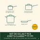 SET DE OLLAS 7 PIEZAS CHEF ́S CLASSIC 77-7P1 - Miniatura 5