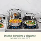 SET DE OLLAS 7 PIEZAS CHEF ́S CLASSIC 77-7P1 - Miniatura 6