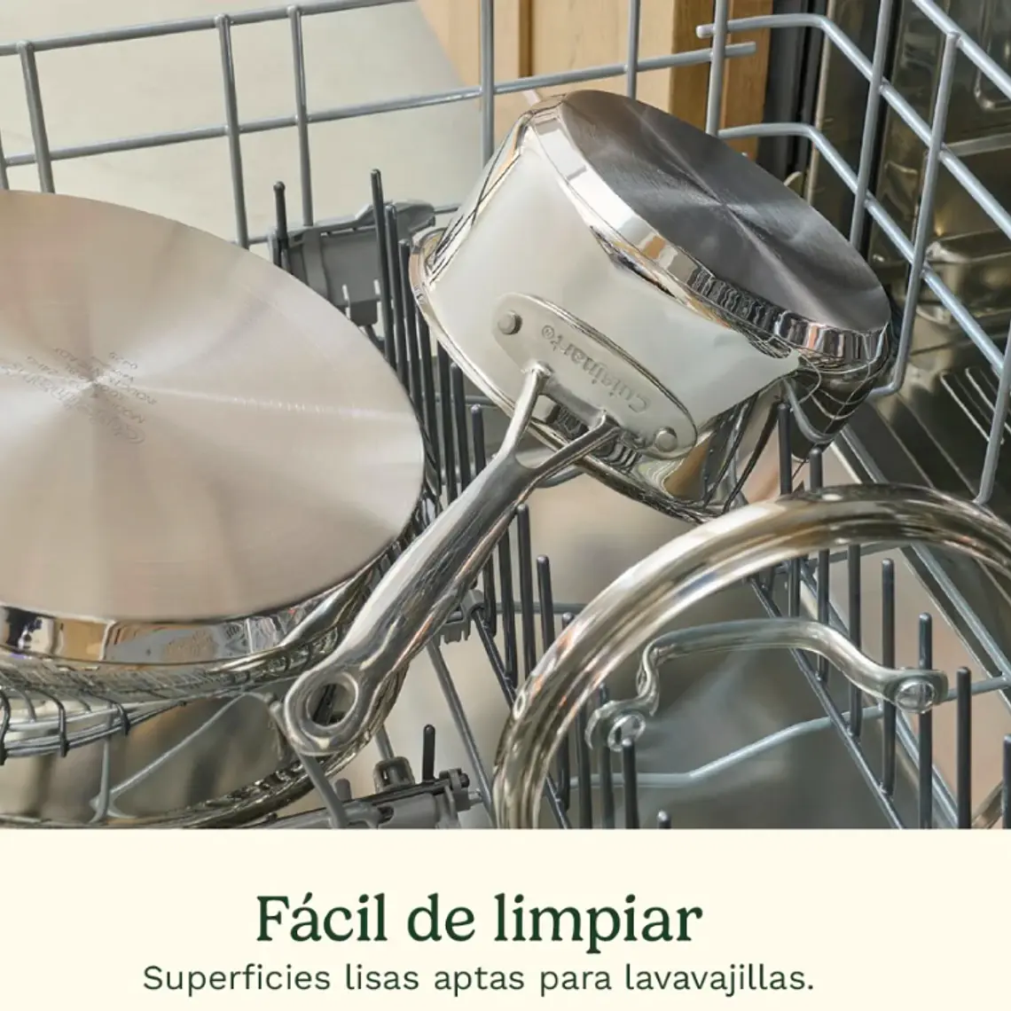 SET DE OLLAS 7 PIEZAS CHEF ́S CLASSIC 77-7P1 8