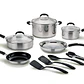 JUEGO OLLAS ACERO INOX 12 PIEZAS - Miniatura 1