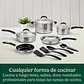 JUEGO OLLAS ACERO INOX 12 PIEZAS - Miniatura 4