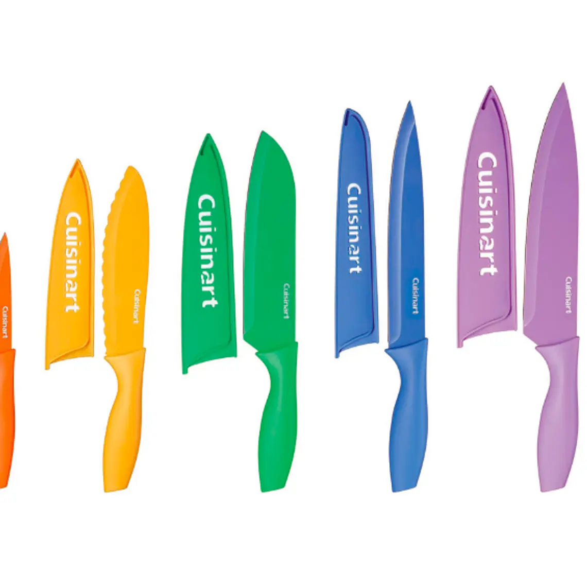 SET CUCHILLOS ANTIADHERENTES MULTICOLOR 12 PIEZAS ADVANTAGE  1