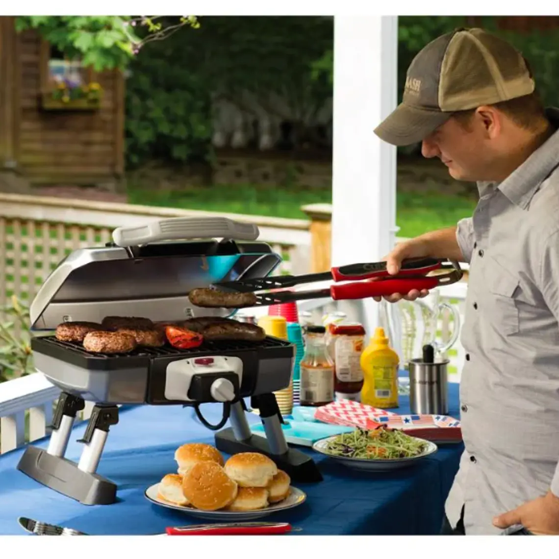 JUEGO DE UTENSILIOS PARA BBQ DE 3 PIEZAS + GUANTE  4