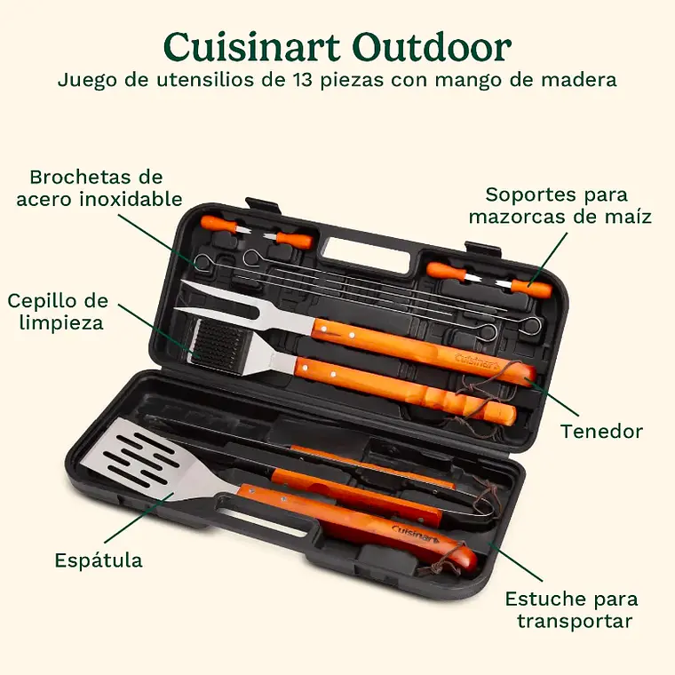 SET DE PARRILLA 13 PIEZAS  4