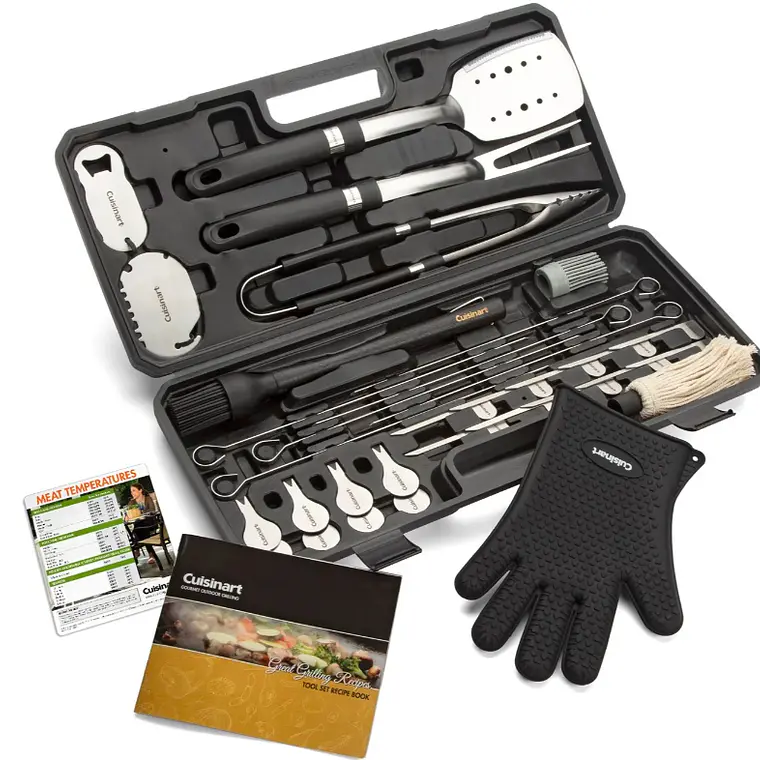 JUEGO DE UTENSILIOS PARA BBQ DE 36 PIEZAS  1