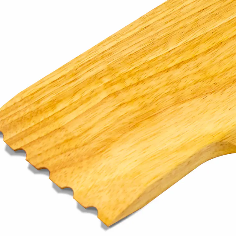 RASPADOR PARA PARRILLA HECHO EN MADERA  4