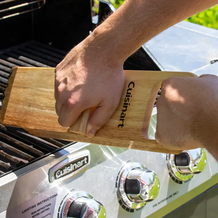 RASPADOR PARA PARRILLA HECHO EN MADERA  7