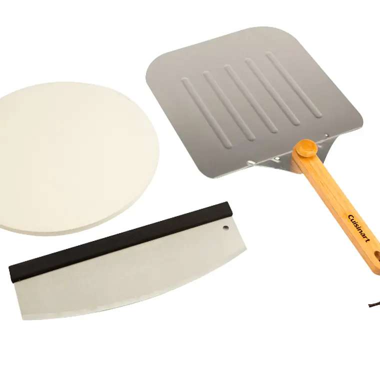 JUEGO DE UTENSILIOS PARA PIZZA A LA PARRILLA DE 3 PIEZAS  1