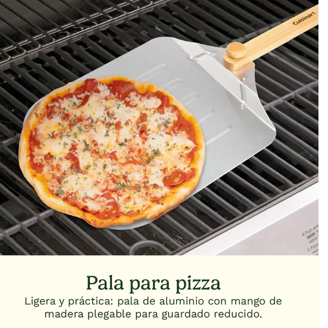JUEGO DE UTENSILIOS PARA PIZZA A LA PARRILLA DE 3 PIEZAS  6