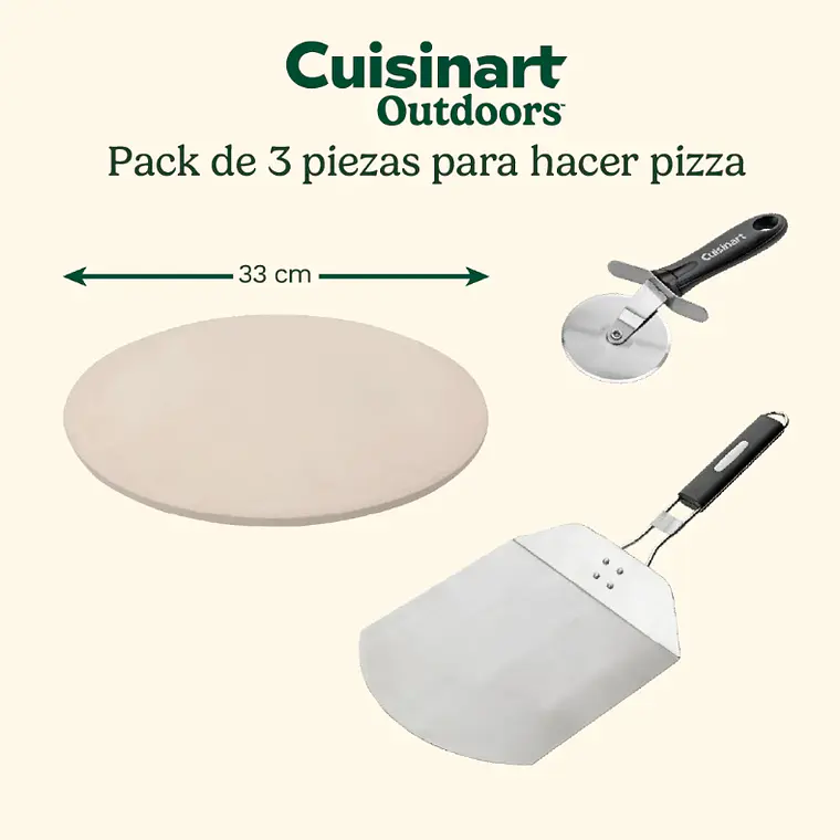 SET PARA PIZZA DE 3 PIEZAS ALFRESCAMORÉ  6