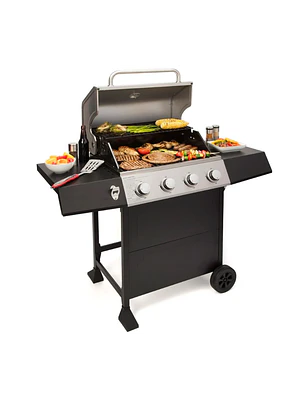 PARRILLA A GAS DE 4 QUEMADORES
