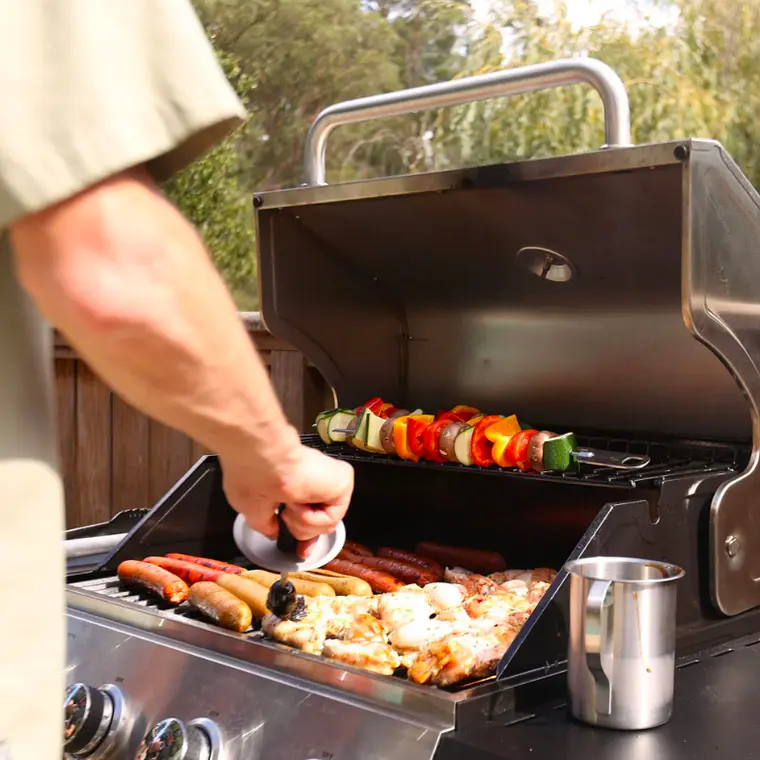 PARRILLA A GAS DE 4 QUEMADORES 5