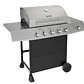 PARRILLA A GAS DE 5 QUEMADORES CON QUEMADOR LATERAL  - Miniatura 1