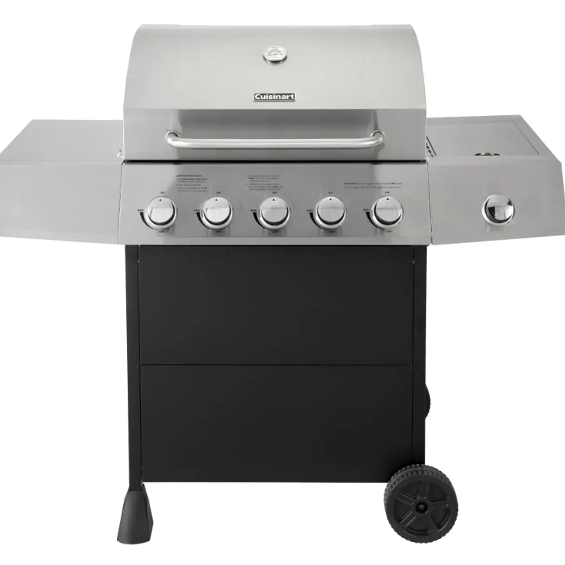 PARRILLA A GAS DE 5 QUEMADORES CON QUEMADOR LATERAL  2