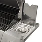 PARRILLA A GAS DE 5 QUEMADORES CON QUEMADOR LATERAL  - Miniatura 3