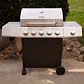 PARRILLA A GAS DE 5 QUEMADORES CON QUEMADOR LATERAL  - Miniatura 6
