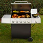 PARRILLA A GAS DE 5 QUEMADORES CON QUEMADOR LATERAL  - Miniatura 8