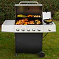 PARRILLA A GAS DE 5 QUEMADORES CON QUEMADOR LATERAL  - Miniatura 9