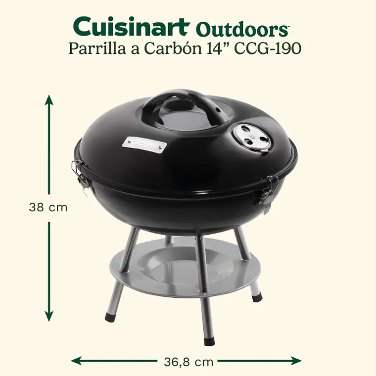 PARRILLA A CARBÓN 14