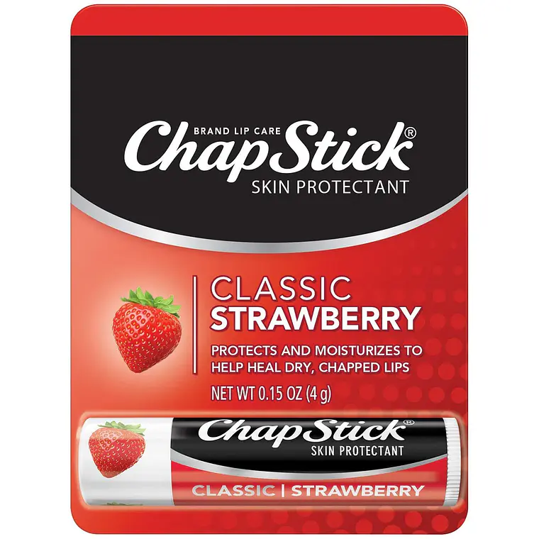 PACK 12 UNIDADES BALSAMO LABIAL CHAPSTICK STRAWBERRY 2