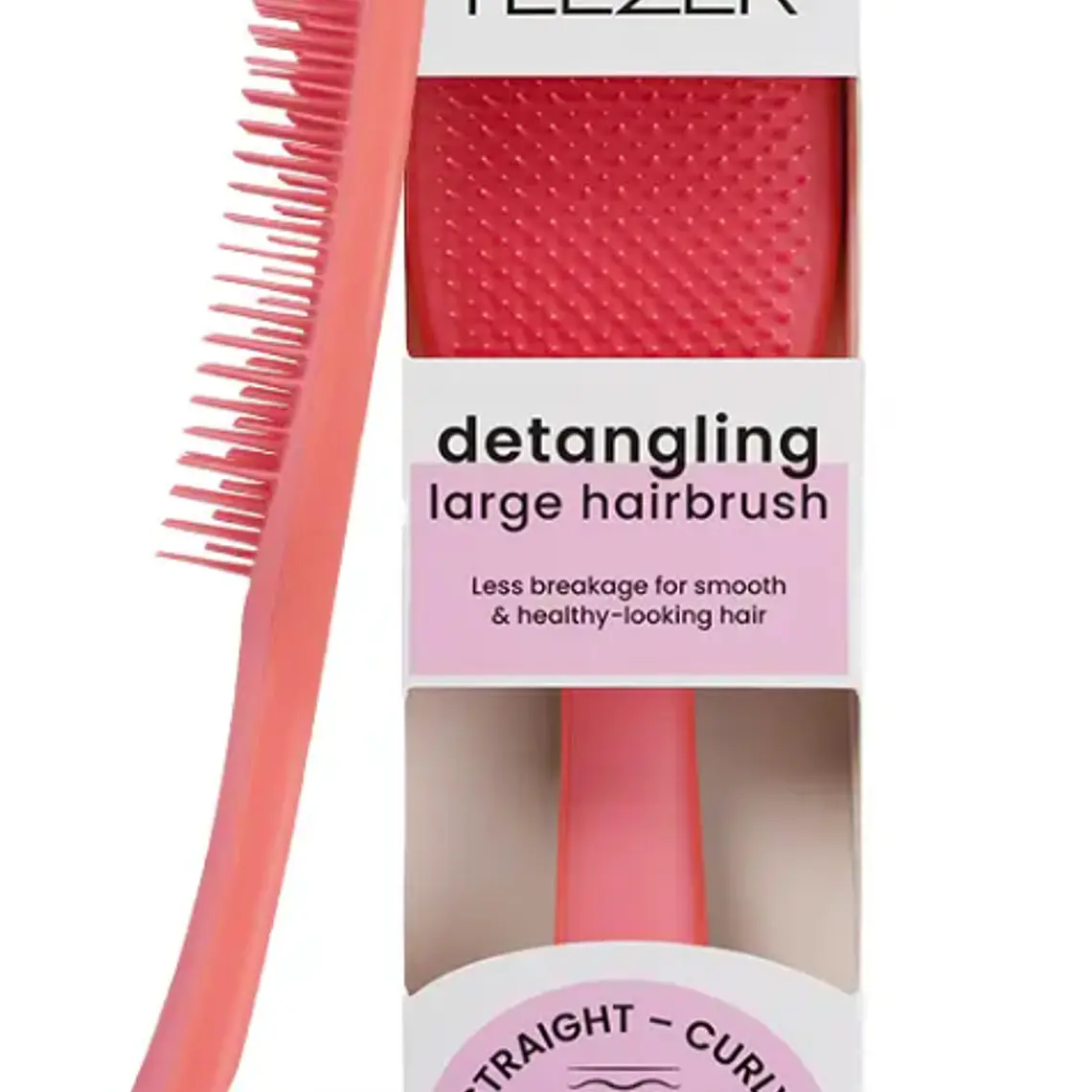CEPILLO TANGLE TEEZER ULTIMATE DETANGLER LARGE SALMON PINK 5