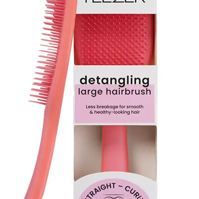 CEPILLO TANGLE TEEZER ULTIMATE DETANGLER LARGE SALMON PINK 5