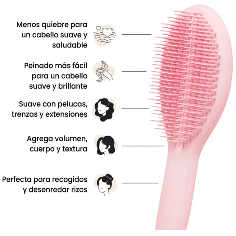 CEPILLO PELO TANGLE TEEZER THE ULTIMATE STYLER MILLENIAL PINK 4