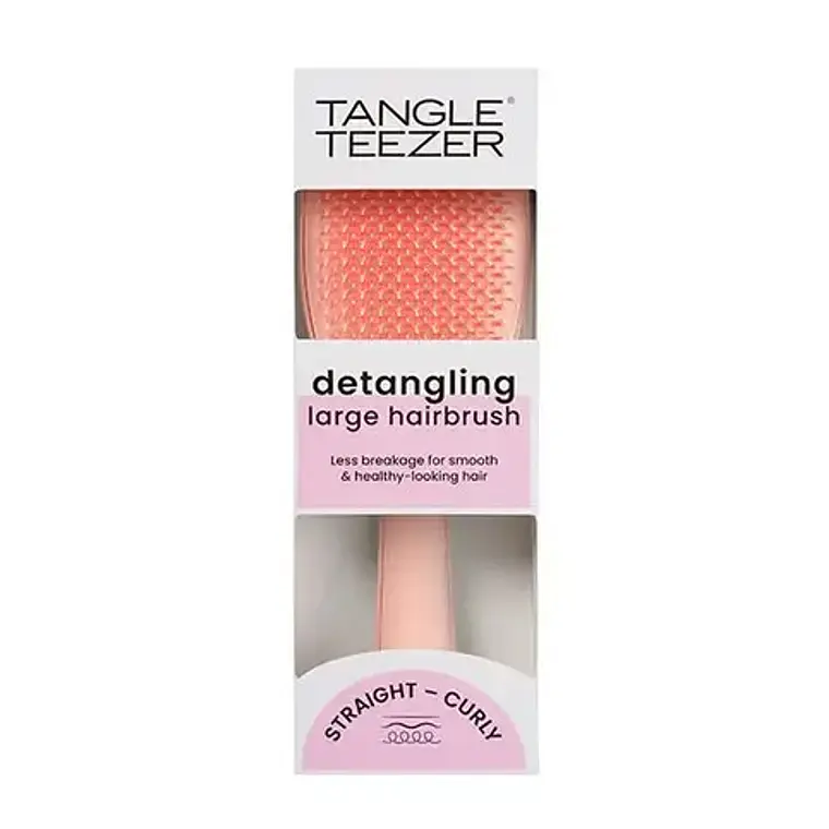 CEPILLO DE PELO TANGLE TEEZER LARGE WET DETANGLER PEACH GLOW 4