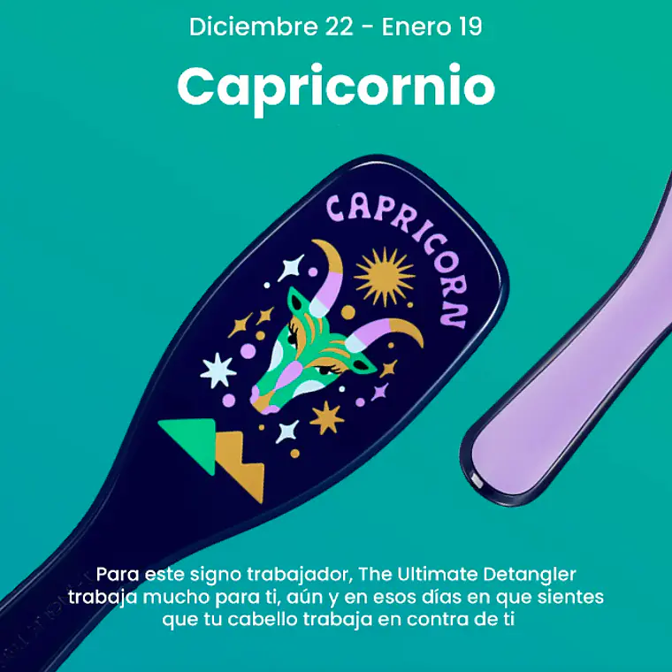 CEPILLO DE PELO TANGLE TEEZER ZODIACO CAPRICORNIO 3