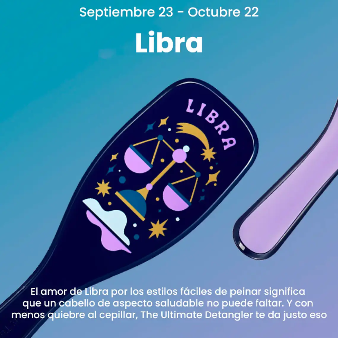 CEPILLO DE PELO TANGLE TEEZER ZODIACO LIBRA 3