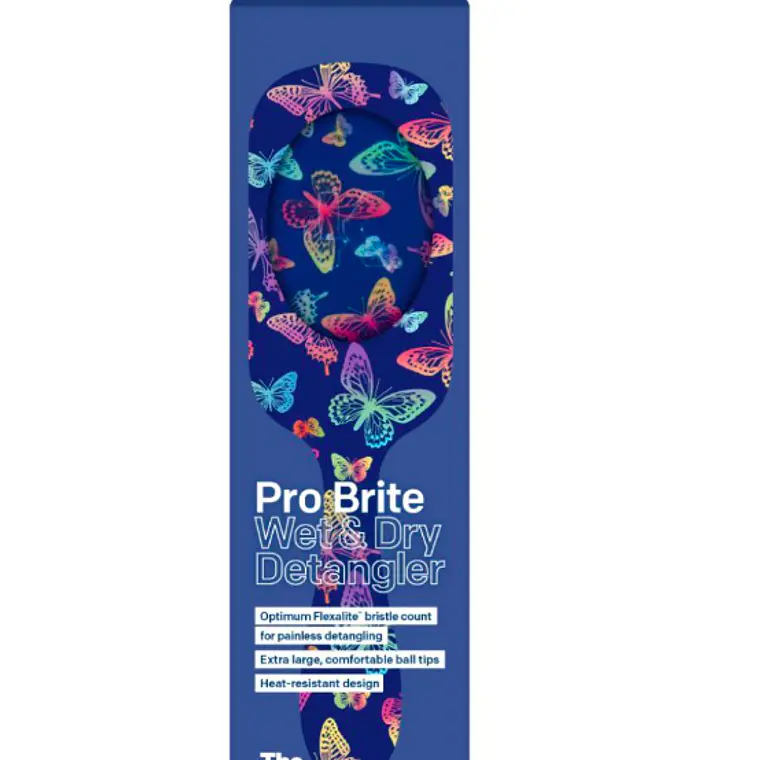 CEPILLO KNOT DR PRO BRITE CONAIR PRINTED BUTTERFLIES 3