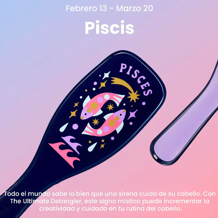 CEPILLO DE PELO TANGLE TEEZER ZODIACO PISCIS 4