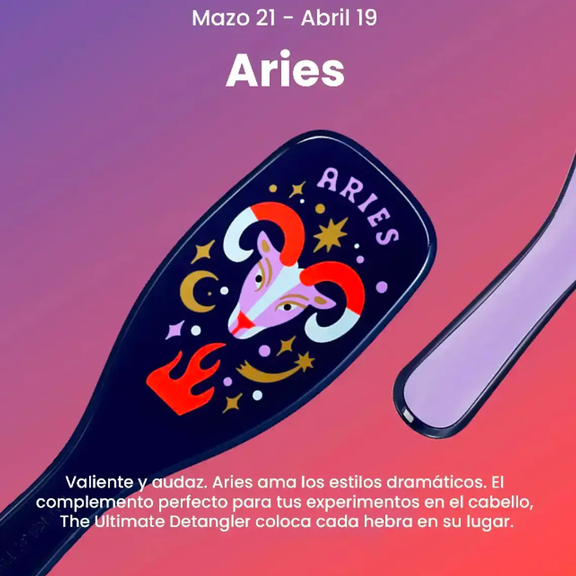 CEPILLO DE PELO TANGLE TEEZER ZODIACO ARIES 3
