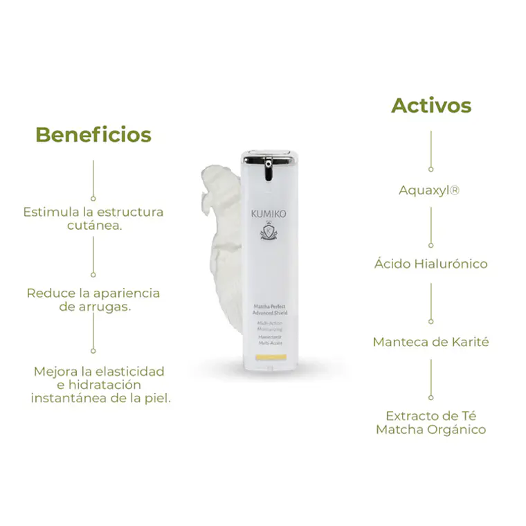 CREMA FACIAL HIDRATANTE I MATCHA PERFECT ADVANCED SHIELD 50ML (VENCIMIENTO: OCTUBRE 2027) 8