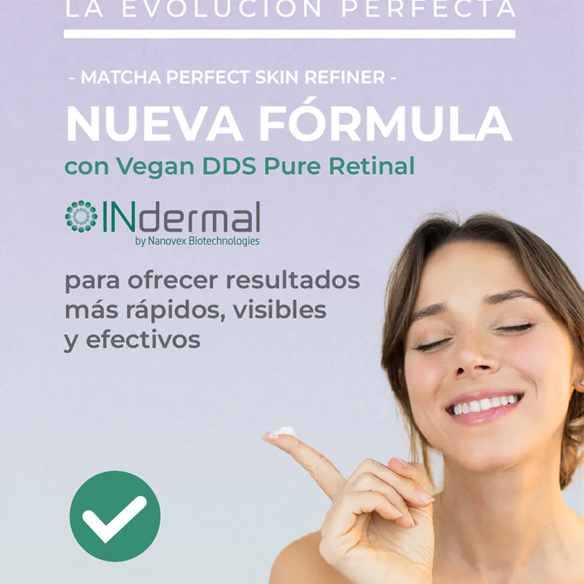CREMA ANTIARRUGAS Y FIRMEZA NOCHE I MATCHA PERFECT SKIN REFINER 50ML (VENCIMIENTO: OCTUBRE 2027) 5