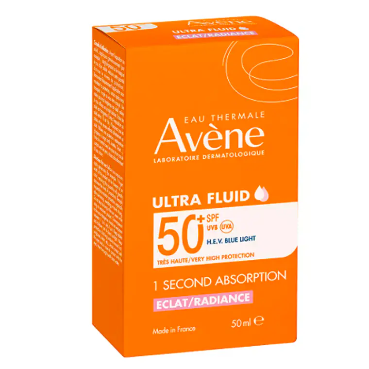 AVENE PROTECTOR SOLAR ULTRA FLUID RADIANCE SPF50+ (50ML) I VENCE: 31-05-2028 2