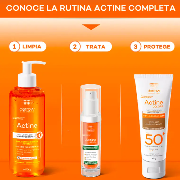 DARROW ACTINE COLORS SPF50+ OSCURO (40 ML) I VENCE: 30-08-2028 4