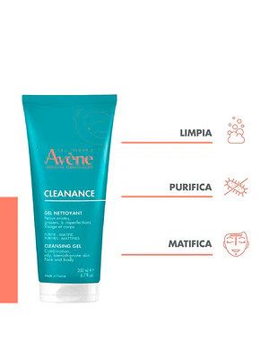 AVENE CLEANANCE GEL LIMPIADOR TUBO (200ML) I VENCE: 30-06-2027