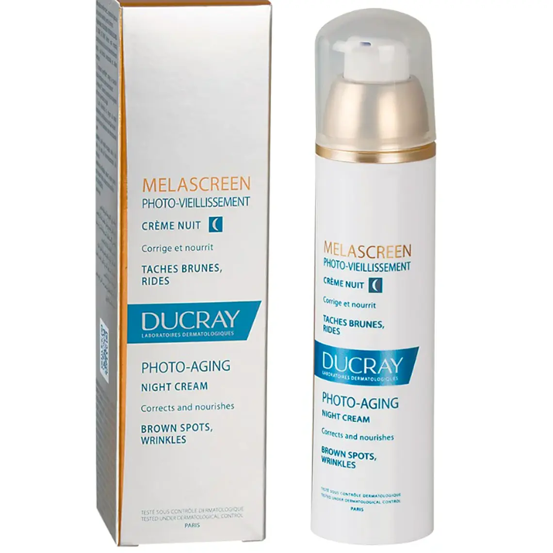 DUCRAY MELASCREEN PHOTO-AGING CREMA DE NOCHE (50ML) I VENCE: 30-11-2027 4