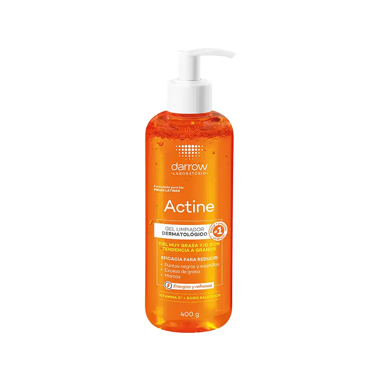 DARROW ACTINE GEL LIMPIADOR DERMATOLÓGICO (400G) I VENCE: 30-09-2027 1