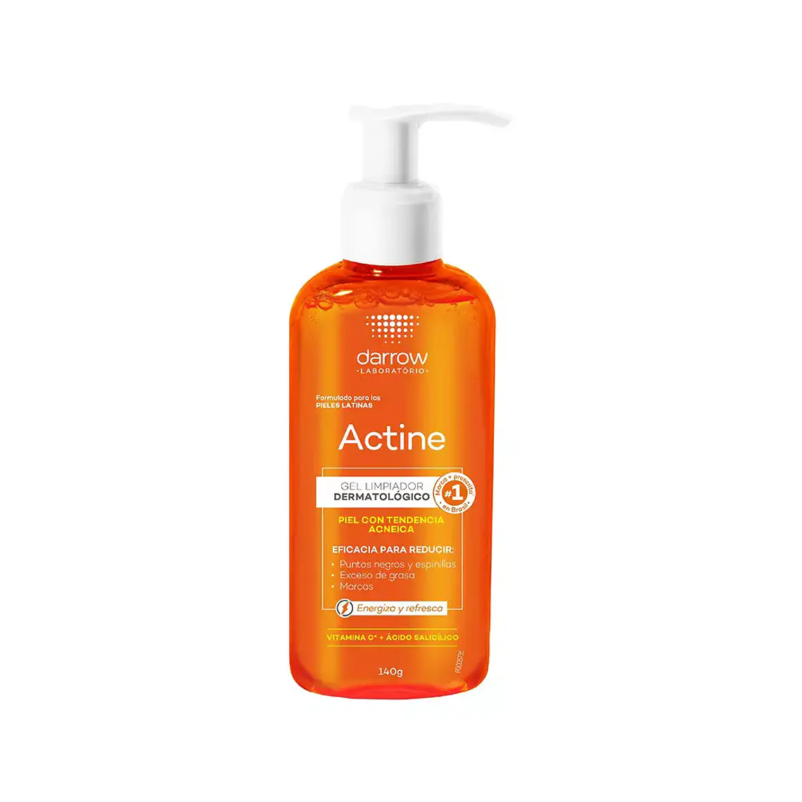 DARROW ACTINE GEL LIMPIADOR DERMATOLÓGICO (140G) I VENCE: 31-05-2028 1