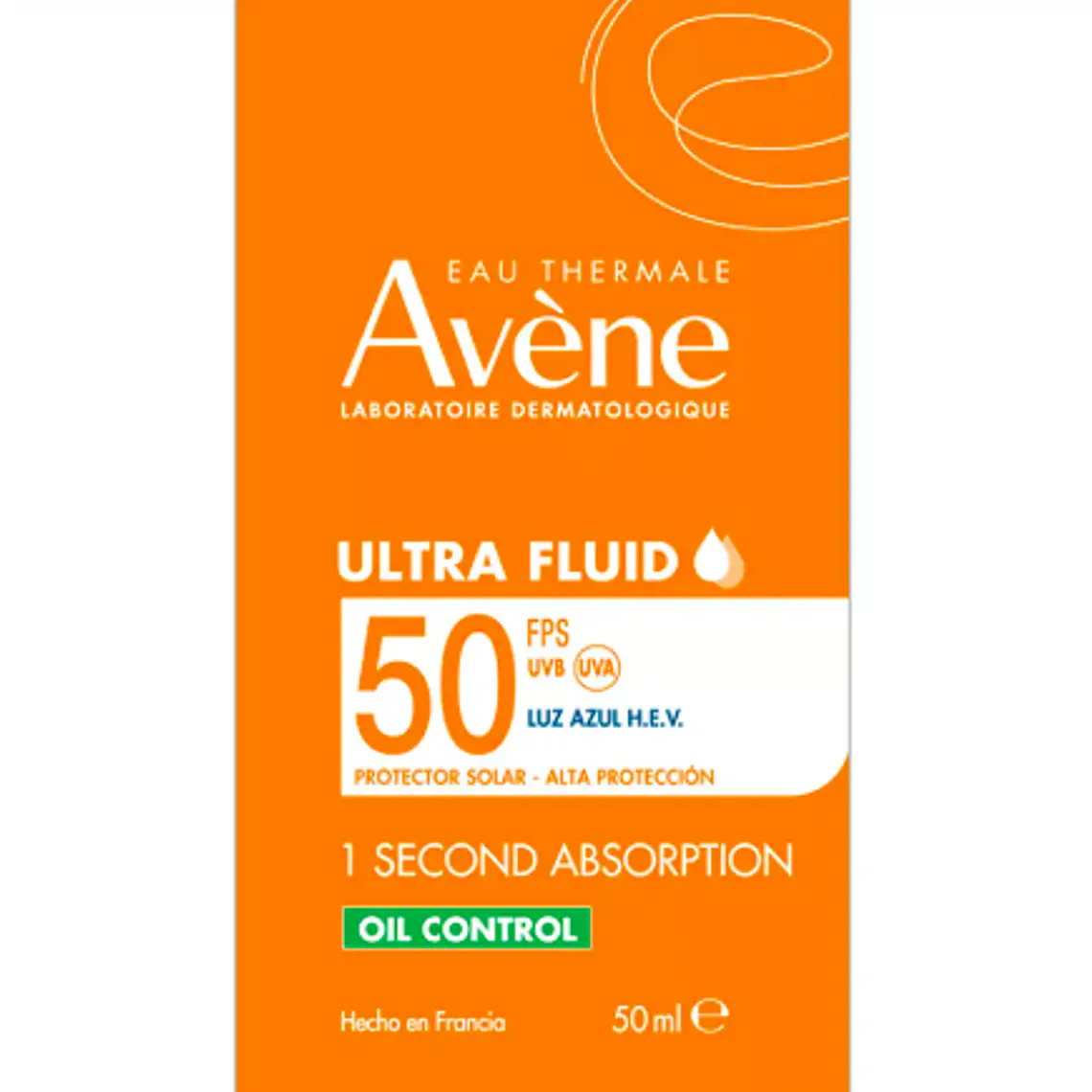 AVENE SOLAR ULTRA-FLUID OIL CONTROL SPF50+ (50ML) I VENCE: 31-03-2028 2