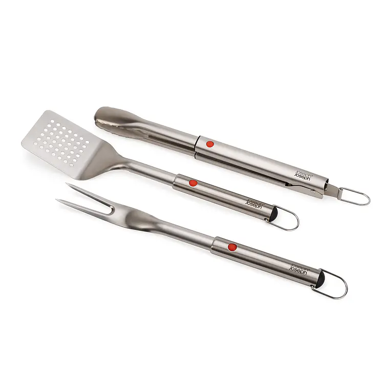 SET DE UTENSILIOS PARA PARRILLA GRILL OUT (3 PIEZAS) 1