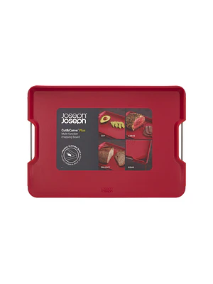 TABLA MULTIFUNCION ROJO L CUT&CARVE (41 x 2,5 x 29 cm)