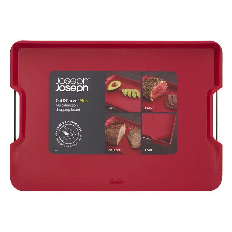 TABLA MULTIFUNCION ROJO L CUT&CARVE (41 x 2,5 x 29 cm) 1