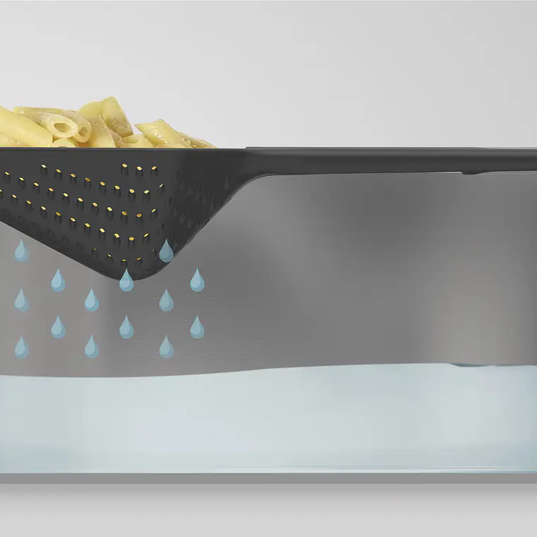 COLADOR NEGRO SCOOP PLUS  2