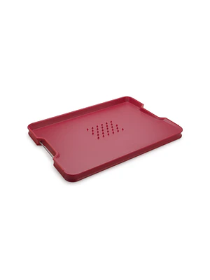 TABLA MULTIFUNCION ROJO L CUT&CARVE (41 x 2,5 x 29 cm)
