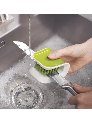 ESCOBILLA PARA CUBIERTOS BLADE BRUSH VERDE 