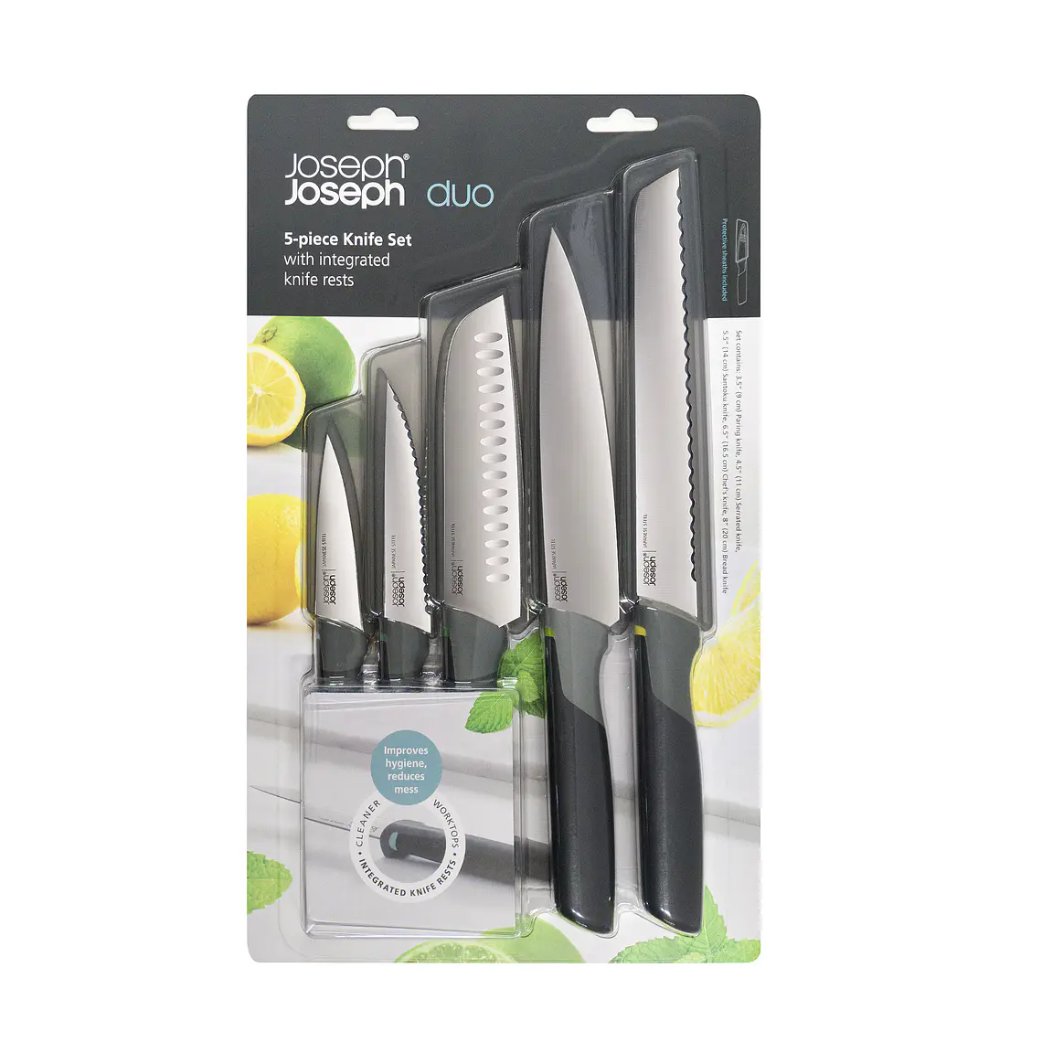 SET CUCHILLOS DUO (5 PIEZAS) 2