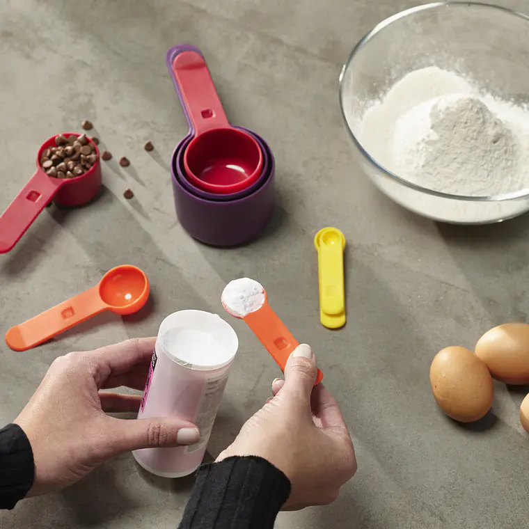 SET DE COPAS Y CUCHARAS MEDIDORAS NEST MEASURE  5